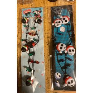 2 Disney Christmas Necklaces